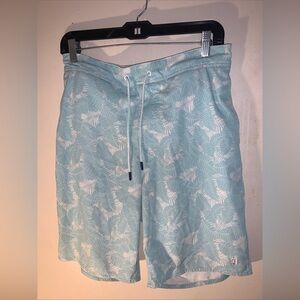 Johnnie-O Tropical Swim Trunks Men’s Size M